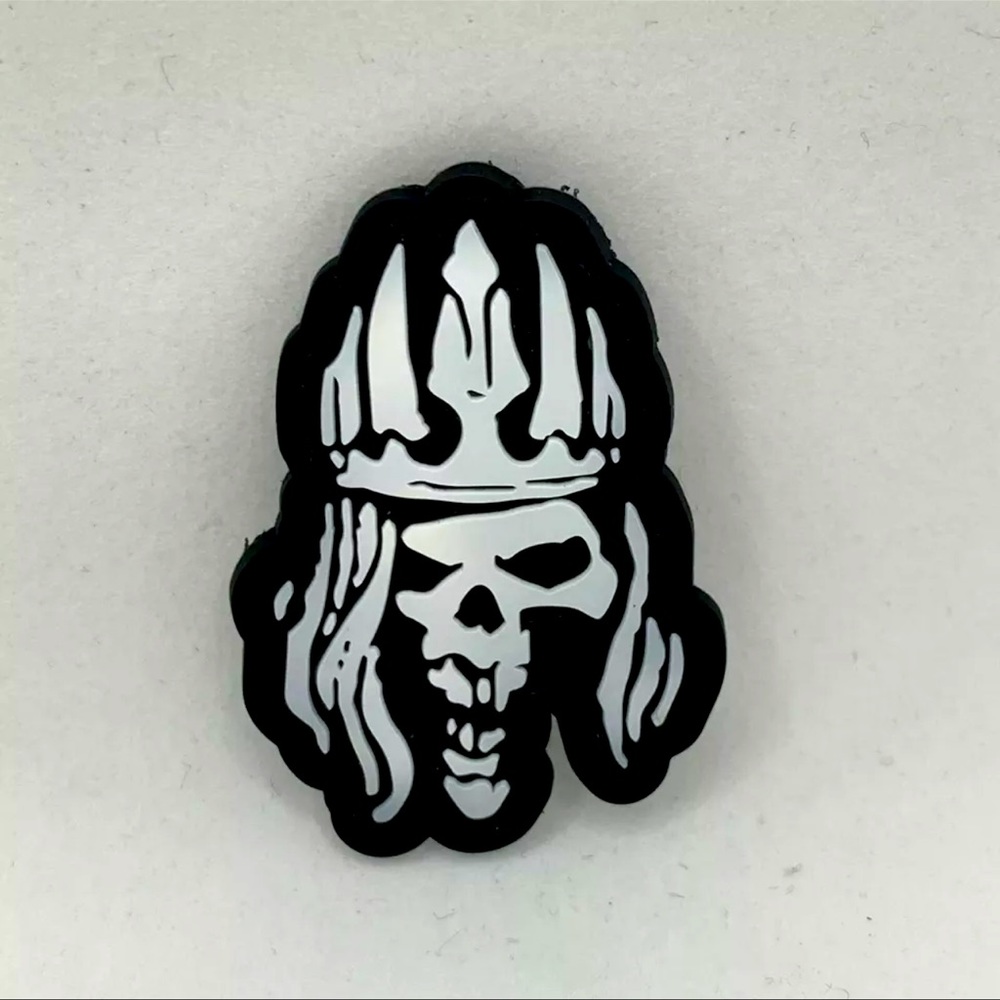 Diablo Leoric the Skeleton King Backpack Badge D3
